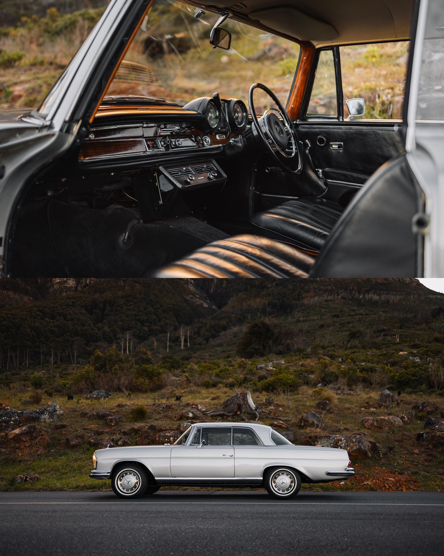 1970 Mercedes 280SE Coupe W111 - Column Shift Auto