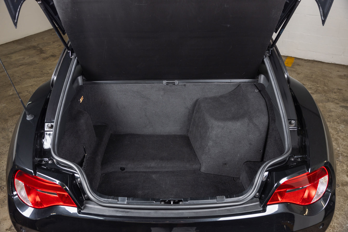 Open Boot of BMW Z4 M Coupe