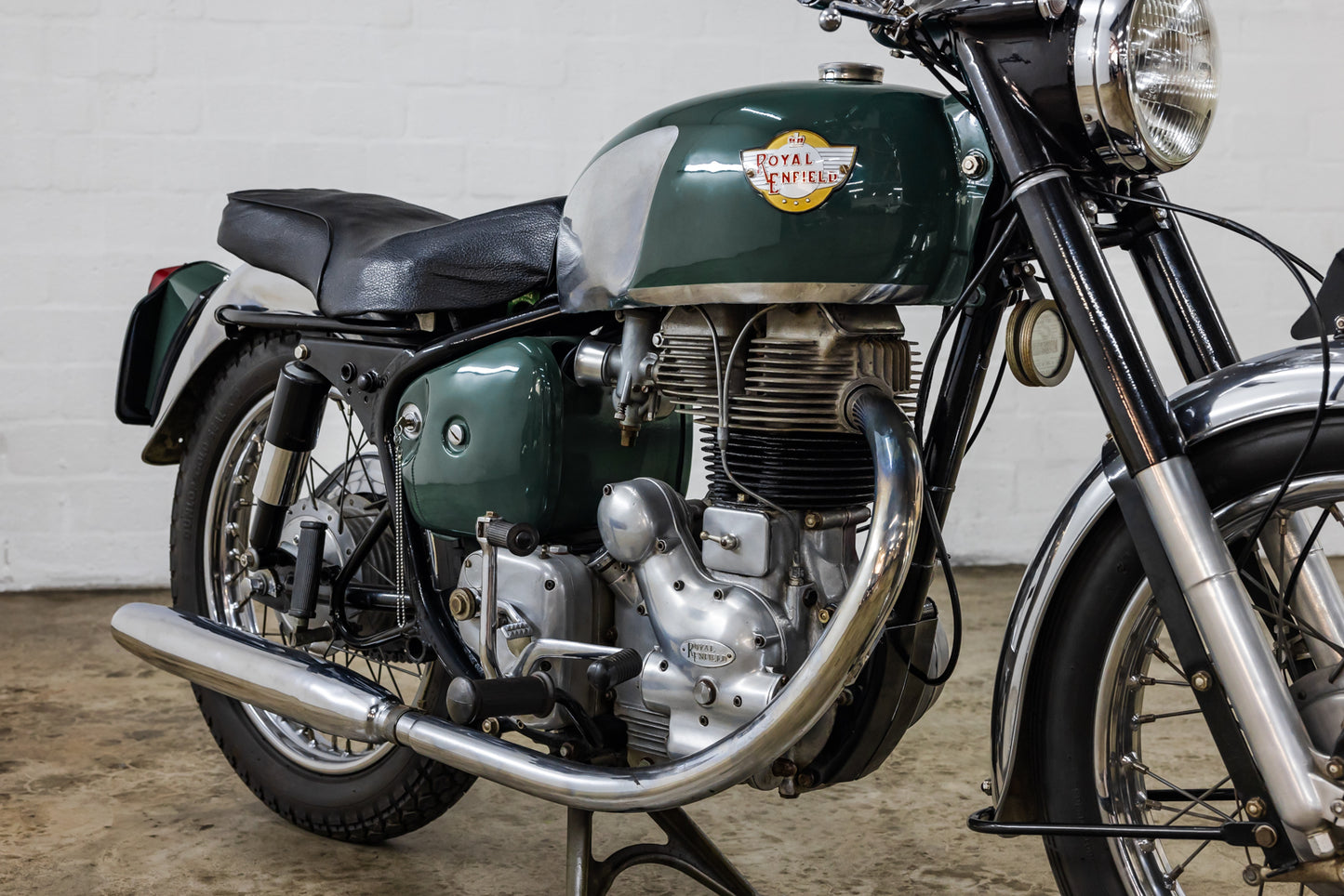 1958 Royal Enfield 500 Bullet "Big Head" - 345kms
