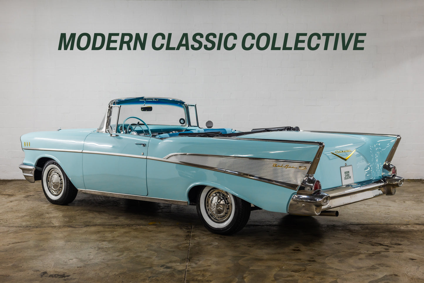 1957 Chevrolet Bel Air Convertible - 39 000 miles