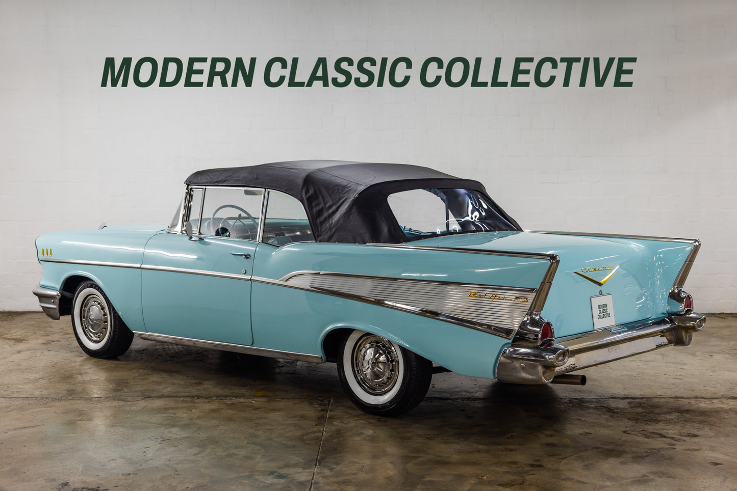 1957 Chevrolet Bel Air Convertible - 39 000 miles