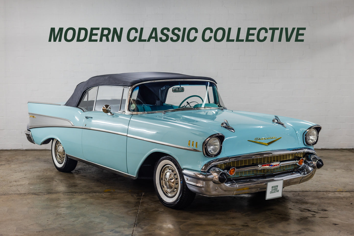 1957 Chevrolet Bel Air Convertible - 39 000 miles