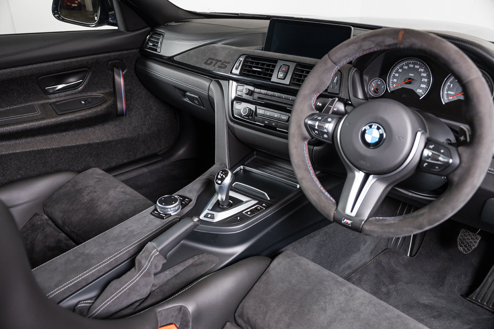 Highly spec'd BMW M4 GTS interior