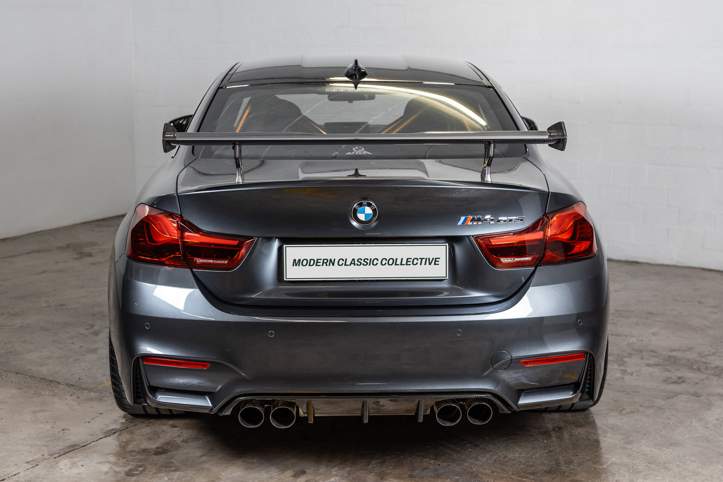 BMW M4 GTS rear with the wing