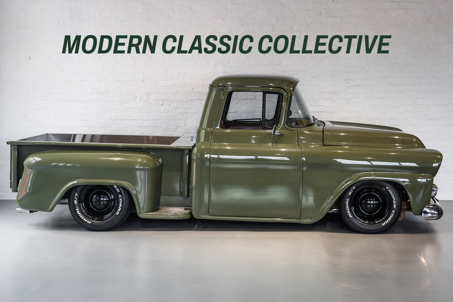 1958 Chevrolet Apache 3100 with air suspension - 95kms since build