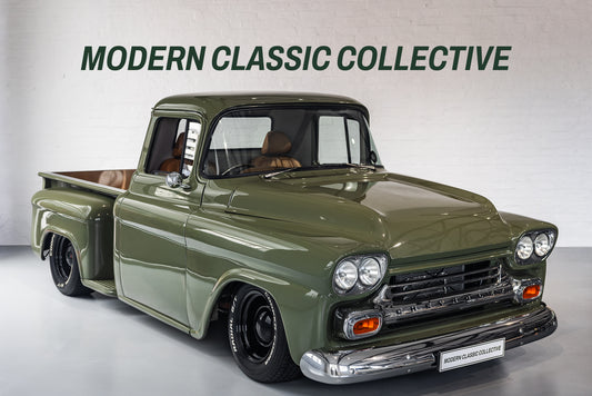 1958 Chevrolet Apache 3100 with air suspension - 95kms since build