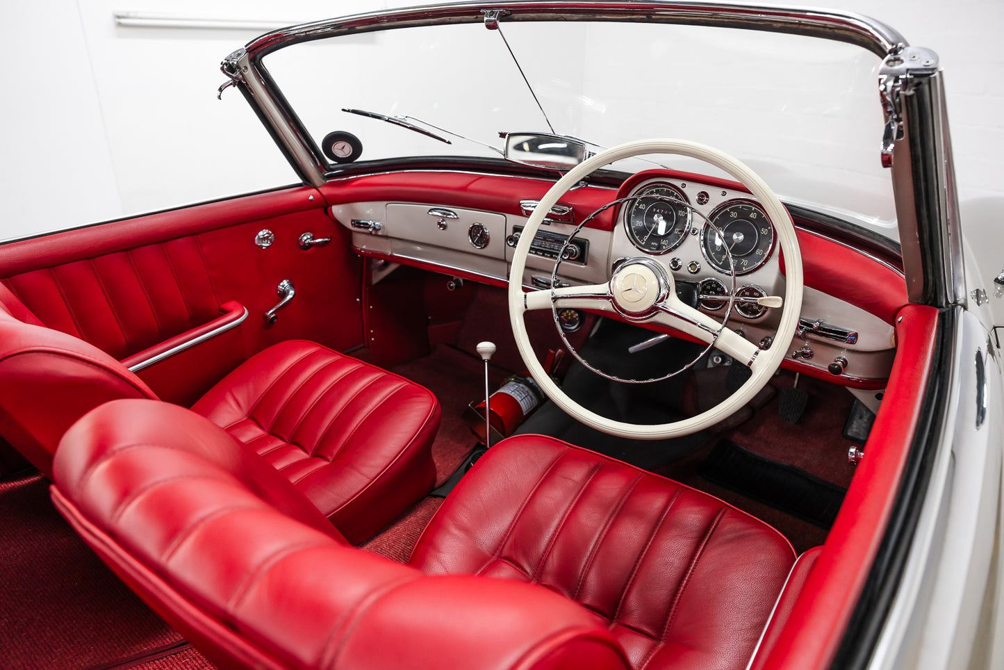 1958 Mercedes 190SL RHD - 94 709 Miles showing