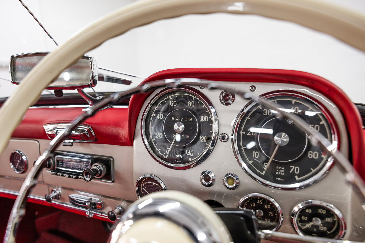 1958 Mercedes 190SL RHD - 94 709 Miles showing