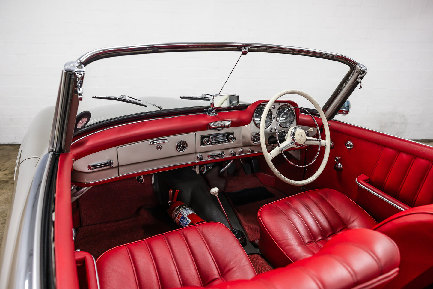 1958 Mercedes 190SL RHD - 94 709 Miles showing