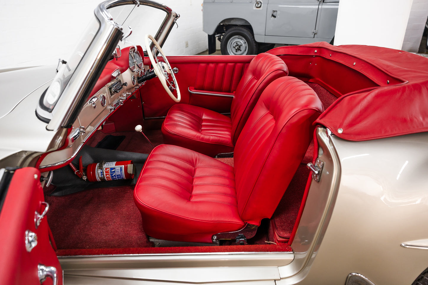 1958 Mercedes 190SL RHD - 94 709 Miles showing