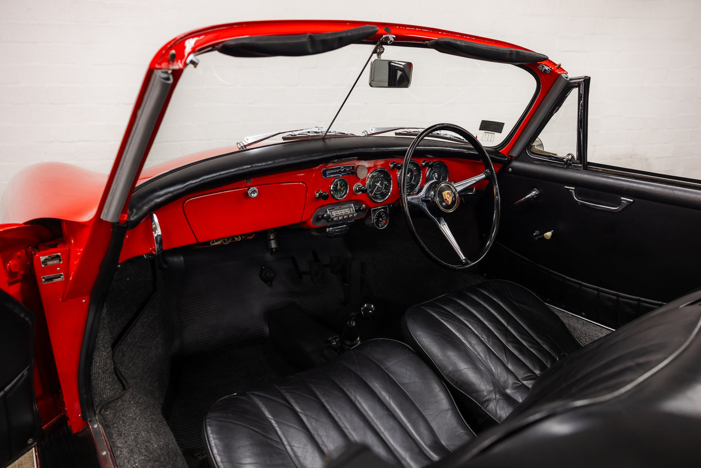 1963 Porsche 356 C Cabriolet - 65 685 miles
