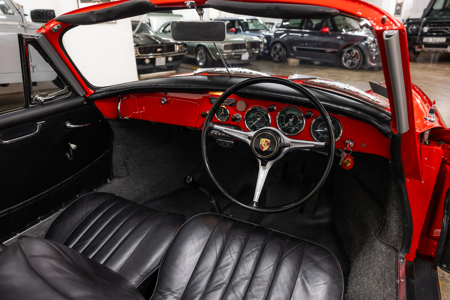 1963 Porsche 356 C Cabriolet - 65 685 miles