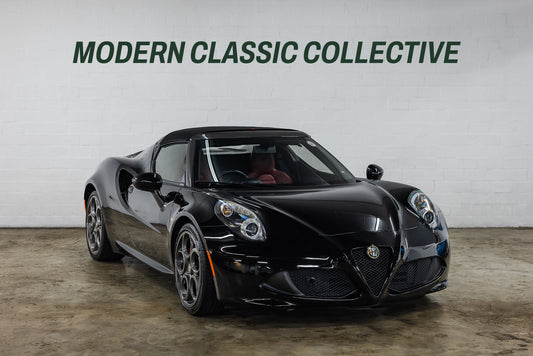 2016 Alfa Romeo 4C Spider - 27 000kms