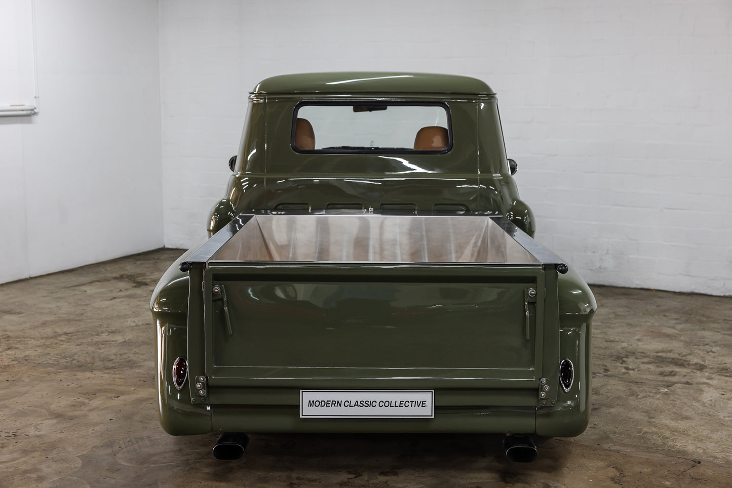 1958 Chevrolet Apache 3100 with air suspension - 20kms showing since build