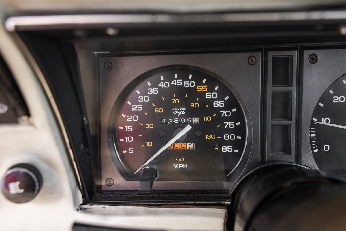 1982 Chevrolet Corvette C3 - 42 900 miles showing
