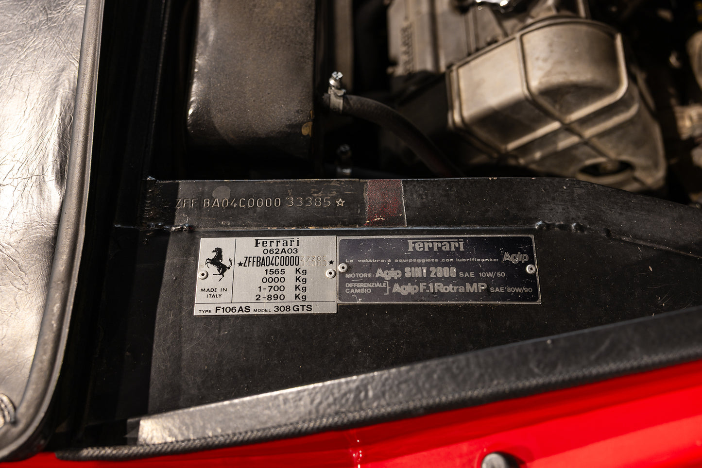 1980 Ferrari 308 GTS Carb RHD - 111 700kms showing