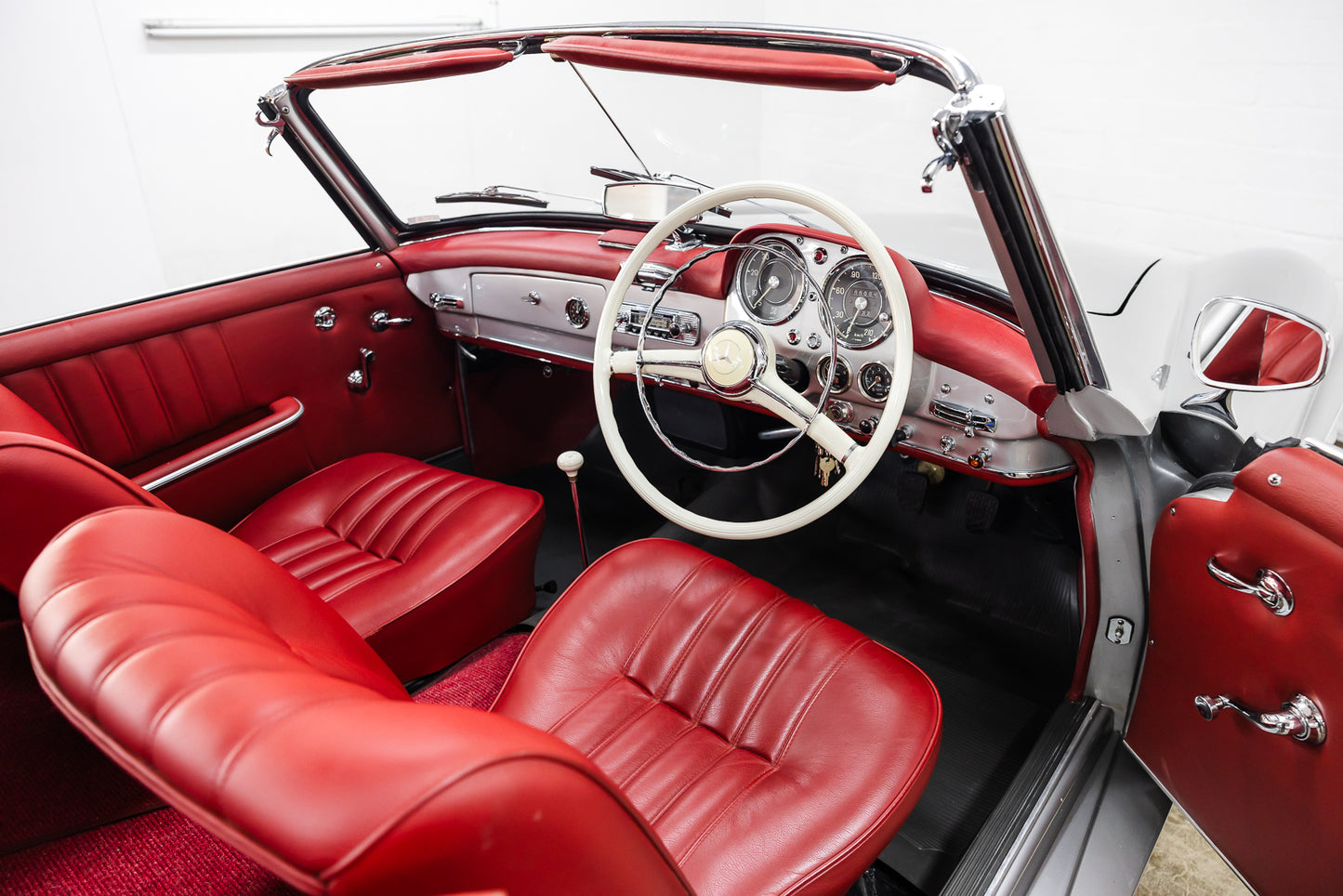 1956 Mercedes 190SL RHD- 22kms showing since restoration