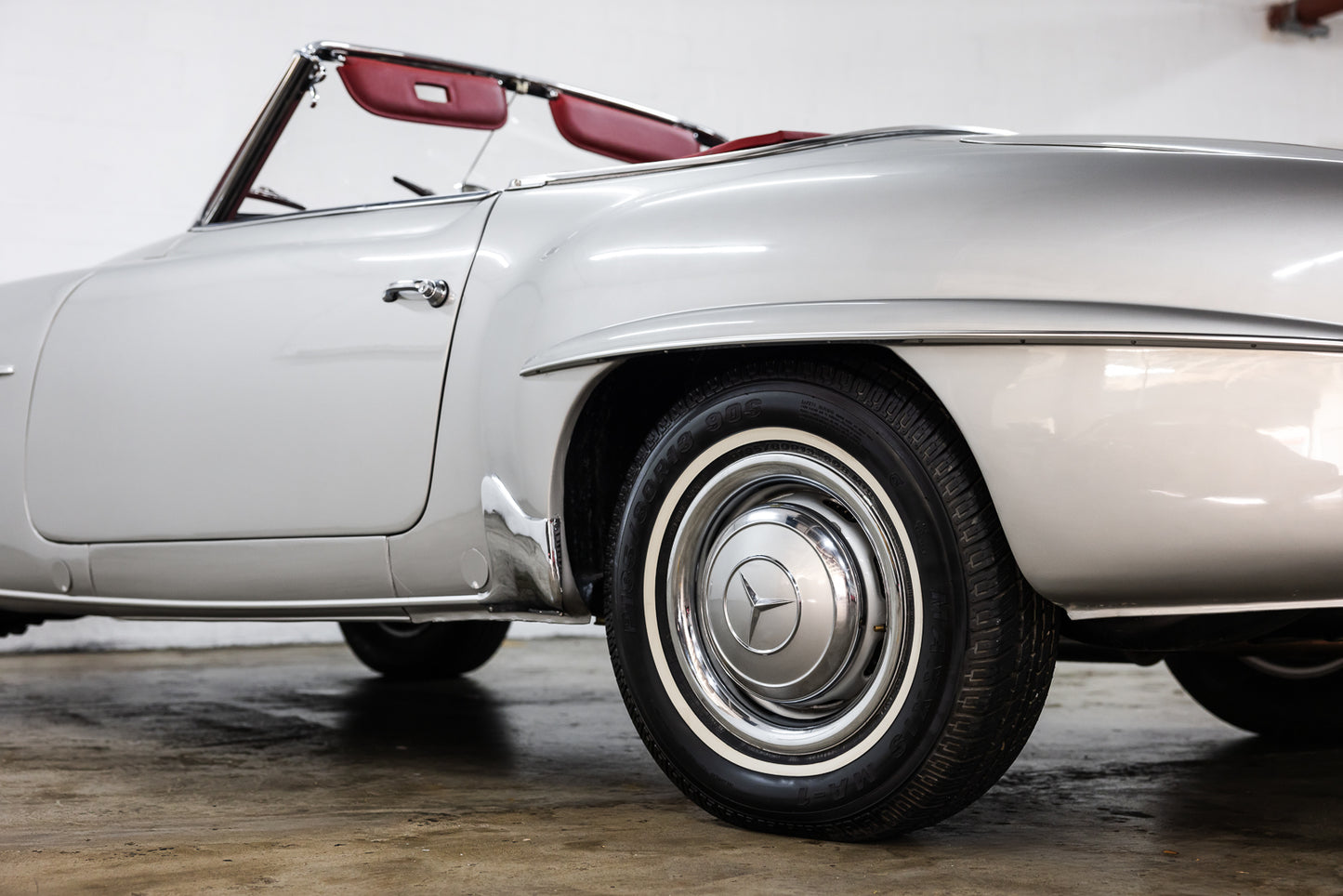 1956 Mercedes 190SL RHD- 22kms showing since restoration