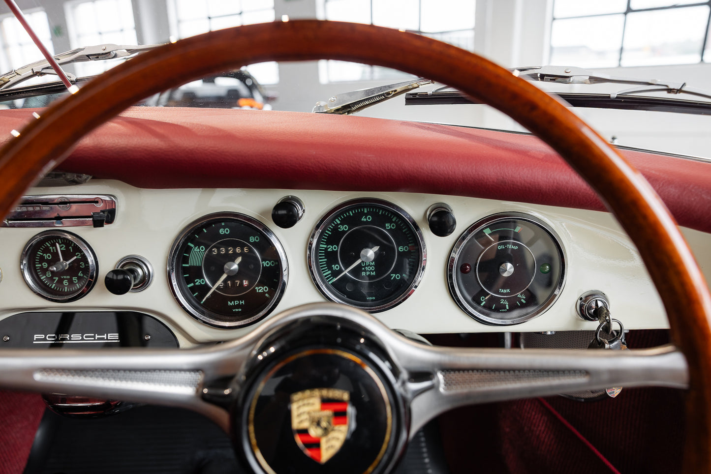 1963 Porsche 356 B Roadster - 33 266 miles