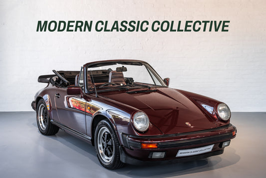 1984 Porsche 911 Carrera Cabriolet - 129 246 miles