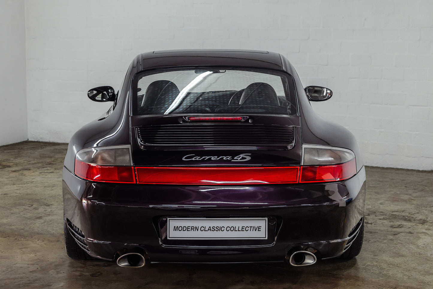 Amathyst Metallic Porsche 911 996 Carrera 4S - rear view