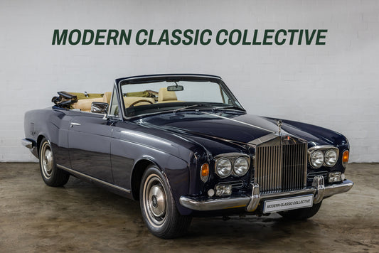 1971 Rolls Royce Corniche Convertible - 35 972 Miles Showing