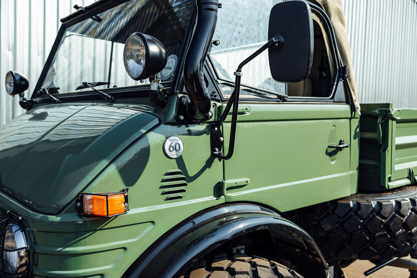 1979 Mercedes Unimog 406 Convertible- 11 123 kms showing