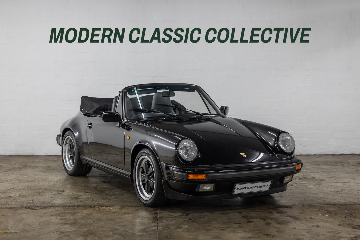 1989 Porsche 911 Carrera 3.2 Cabriolet (G50) RHD