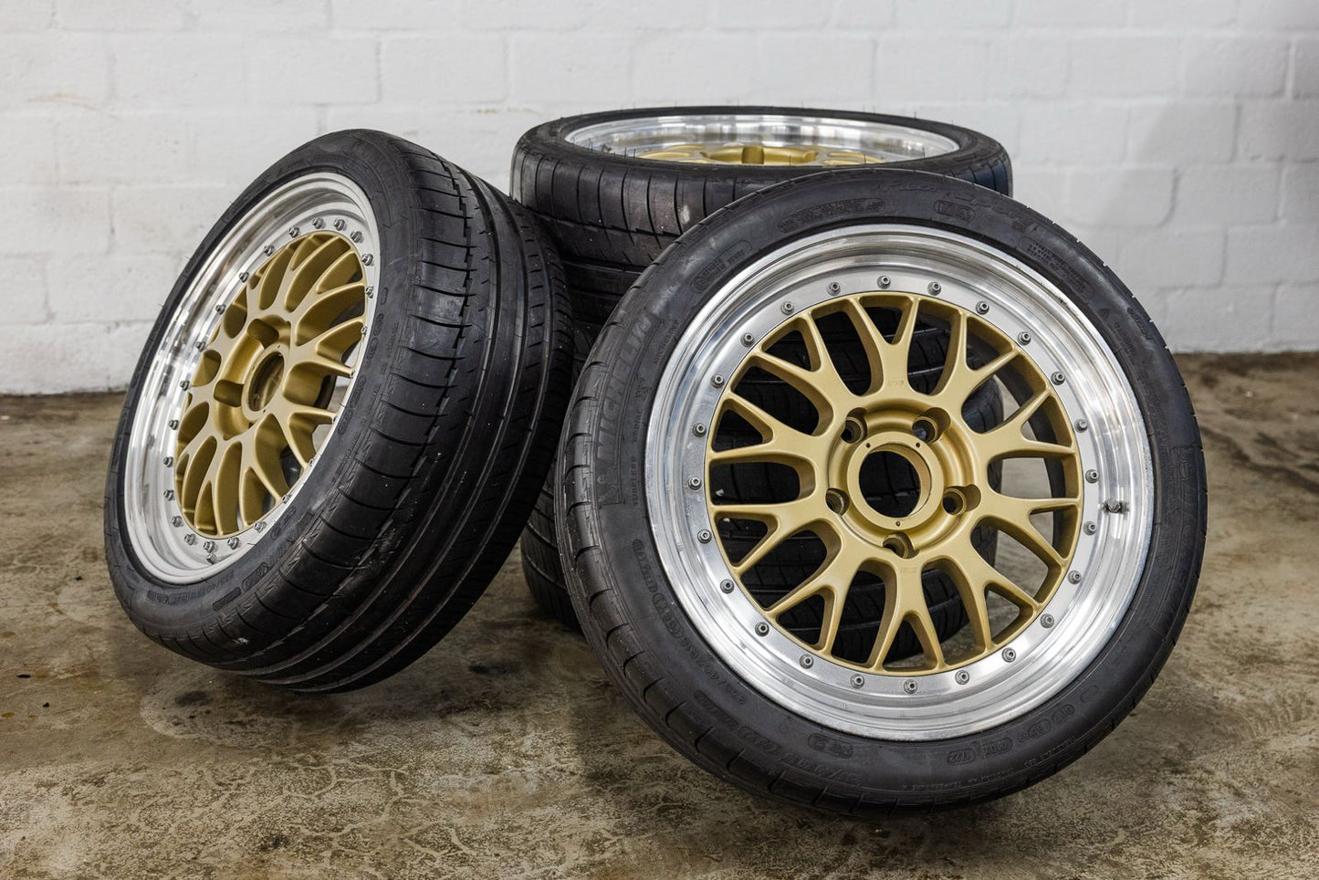 Genuine BBS E88 Split rims and tyres