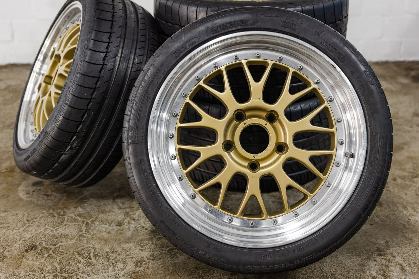 Genuine BBS E88 Split rims and tyres