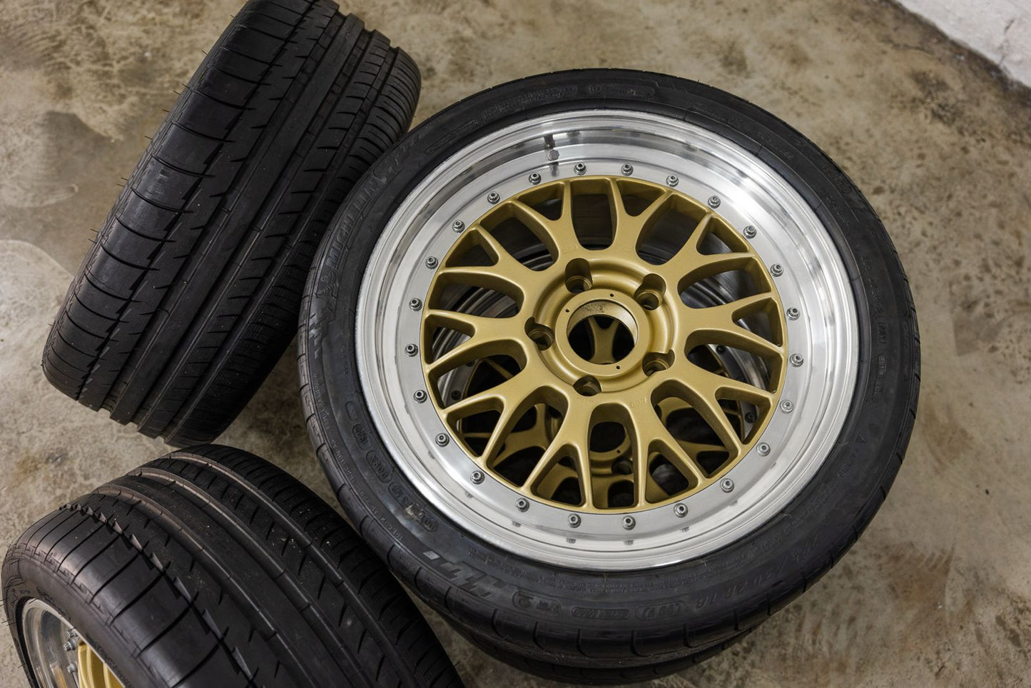 Genuine BBS E88 Split rims and tyres